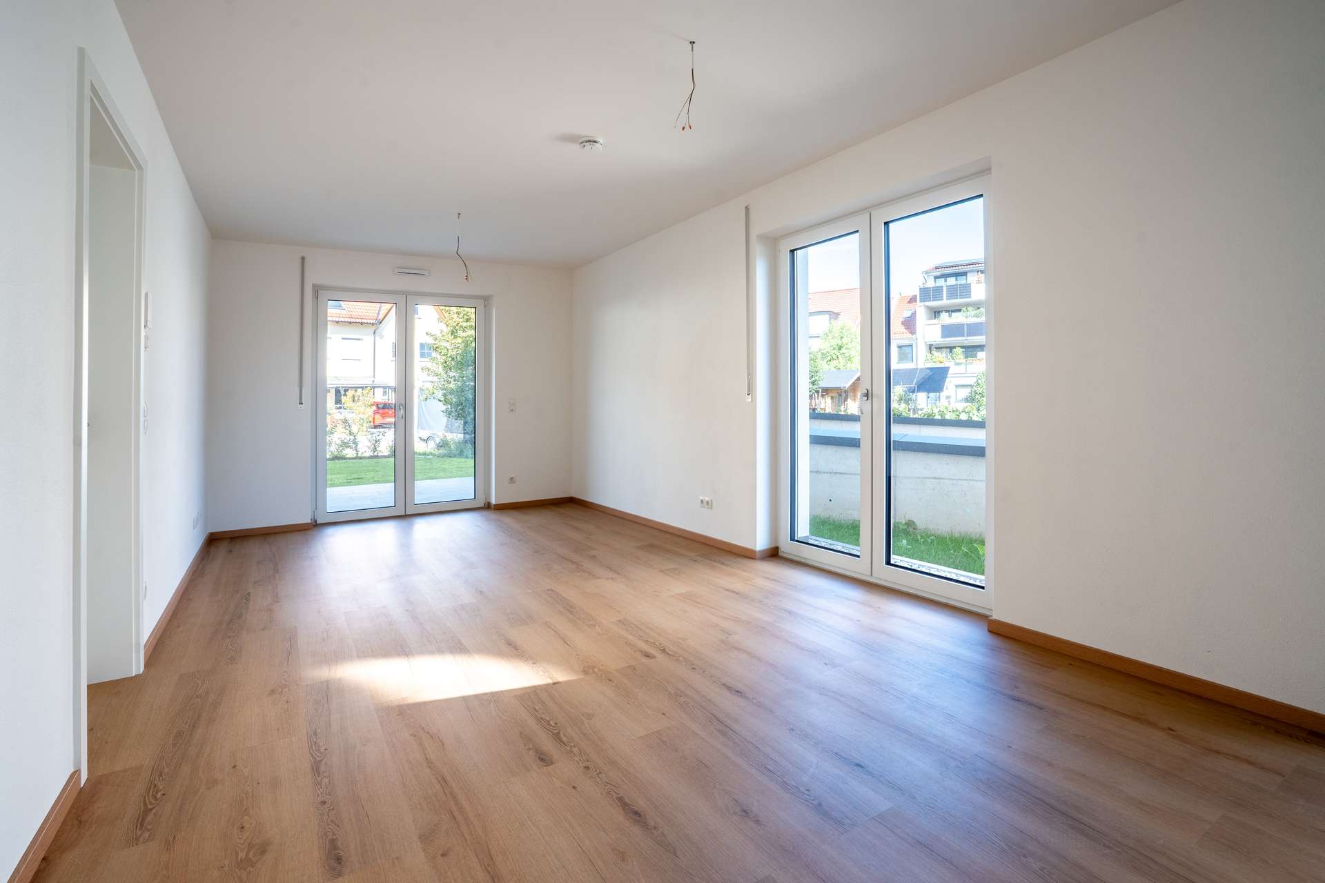Wohnzimmer - Neubauwohnungen in Haag i. OB – modern wohnen im Grünen, München ganz nah