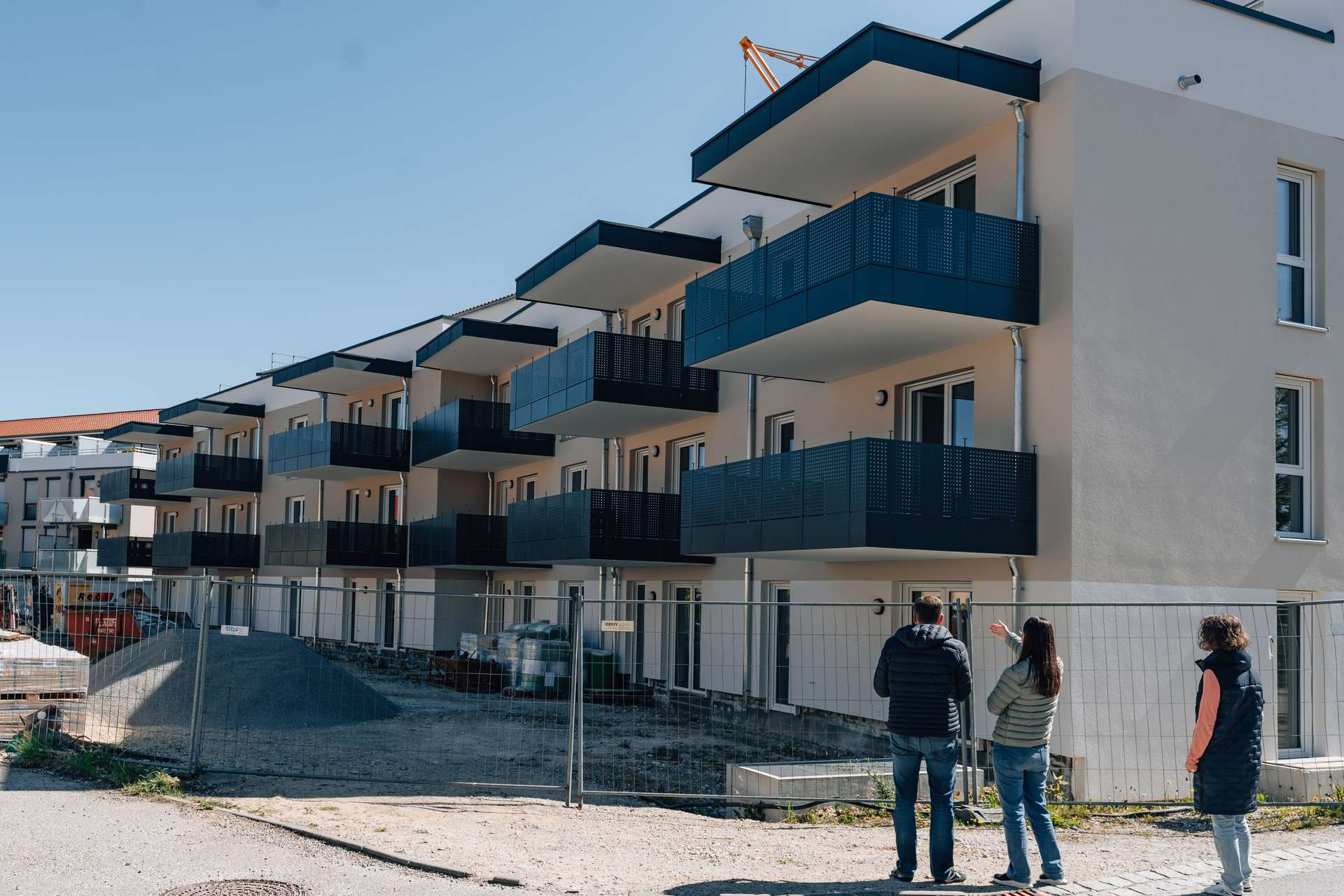 Außenansicht - Neubauwohnungen in Haag i. OB – modern wohnen im Grünen, München ganz nah