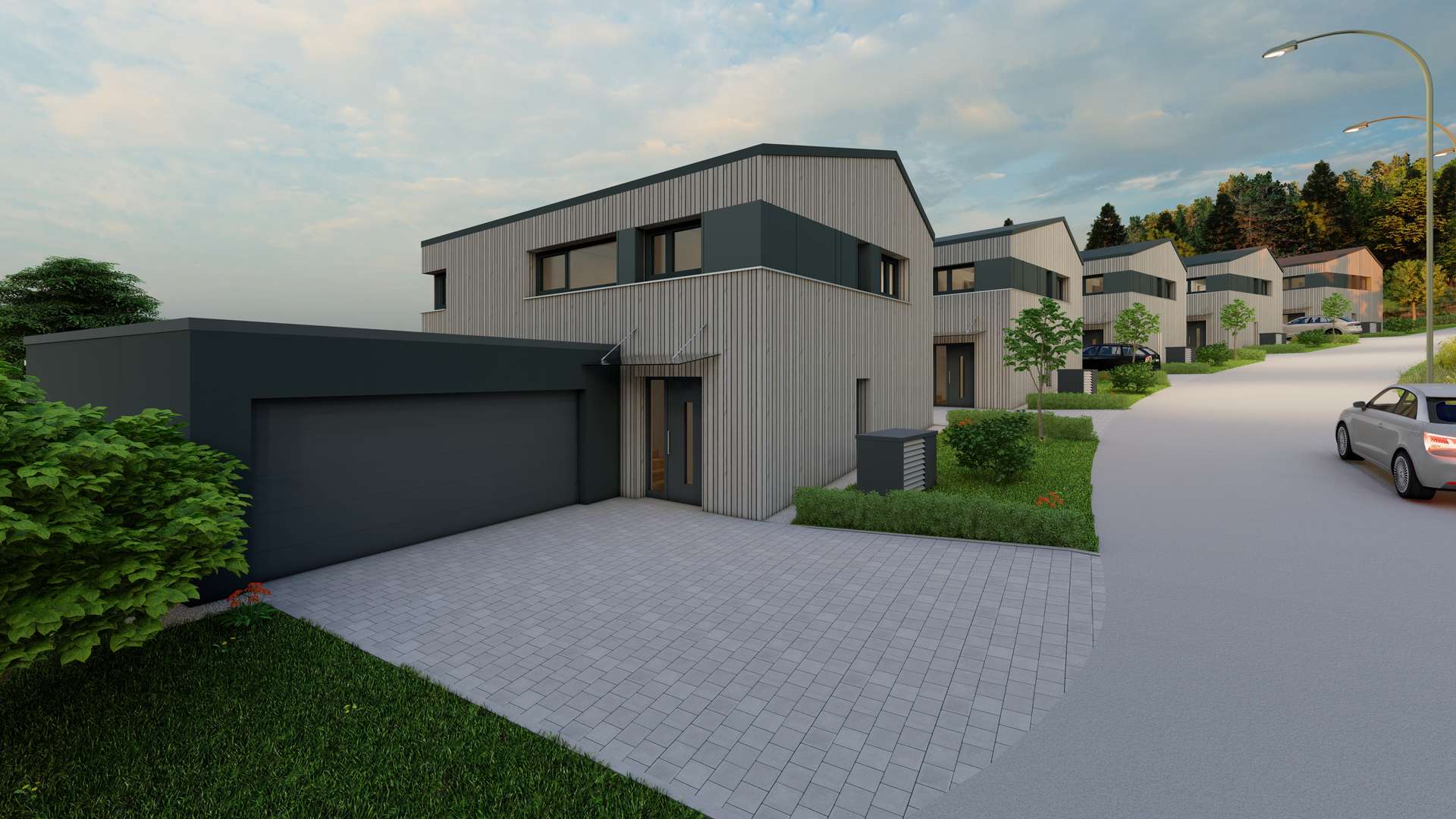 10_Ansicht Norden - Einfamilienhaus Am Gießhübl in Gotteszell