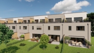 Ansicht_Westen - Reihenhäuser im Rockermaier-Areal Moosburg