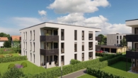 Ansicht_Süd - Sonnige 3-Zimmerwohnung mit Loggia im Goldsteig Quartiert Plattling