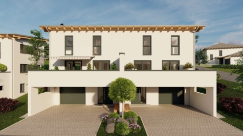 Neubau Doppelhaushälfte mit großzügigem Garten in Regen., 94209 Regen, Haus