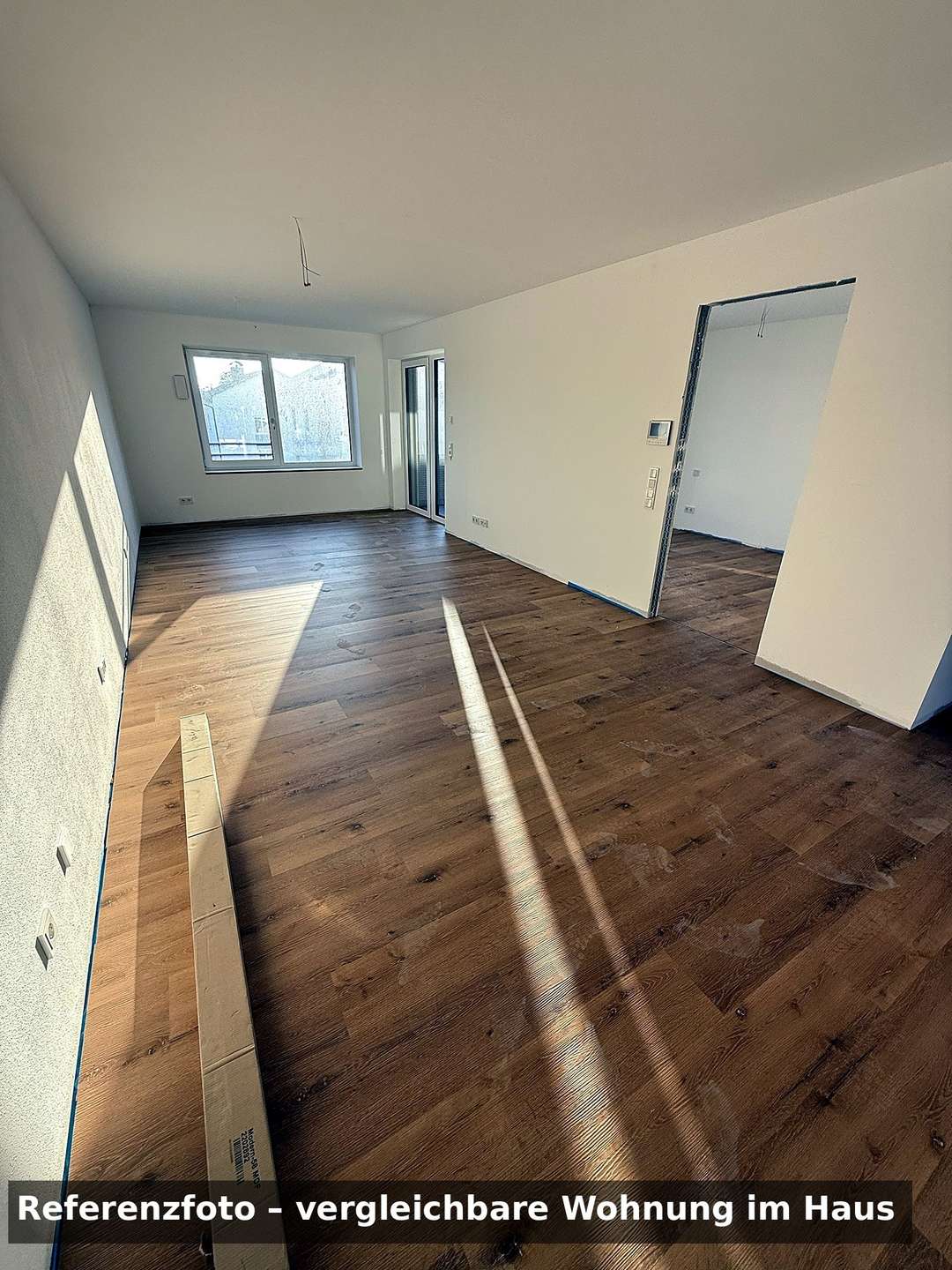 04_Wohnbereich_Blick - Moderne 2,5-Zimmer-Neubauwohnung in Deggendorf – Erstbezug