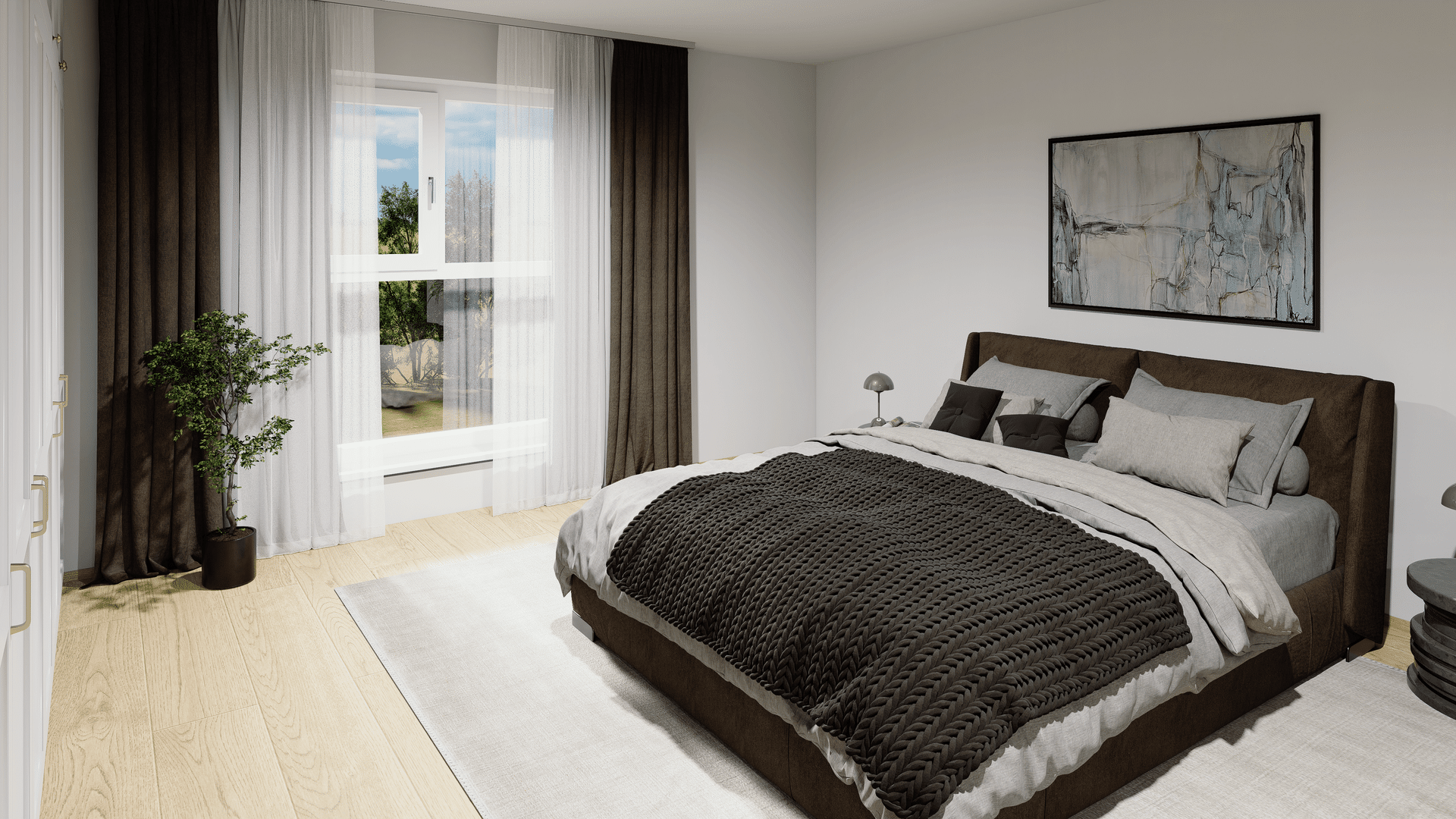 Schlafzimmer - Isarkarree Plattling. Wohnen an der Isar