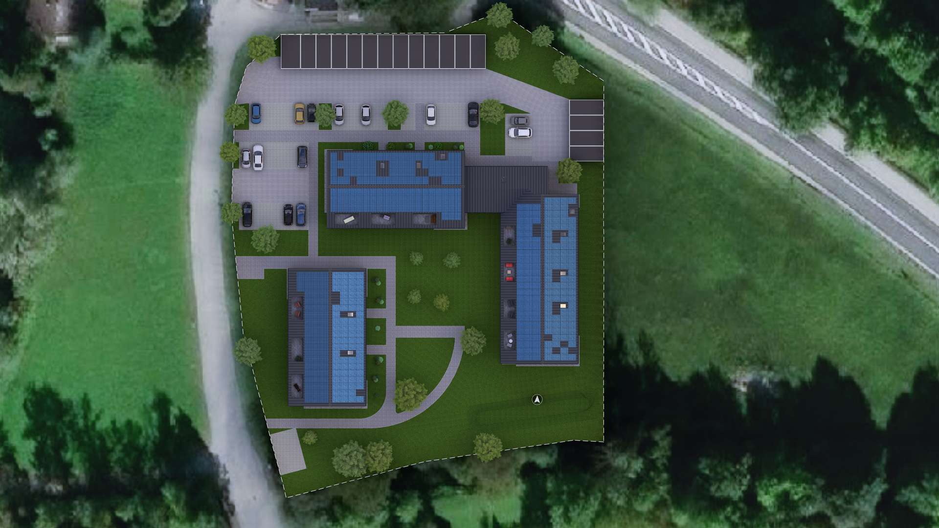 Lageplan - Isarkarree Plattling. Wohnen an der Isar