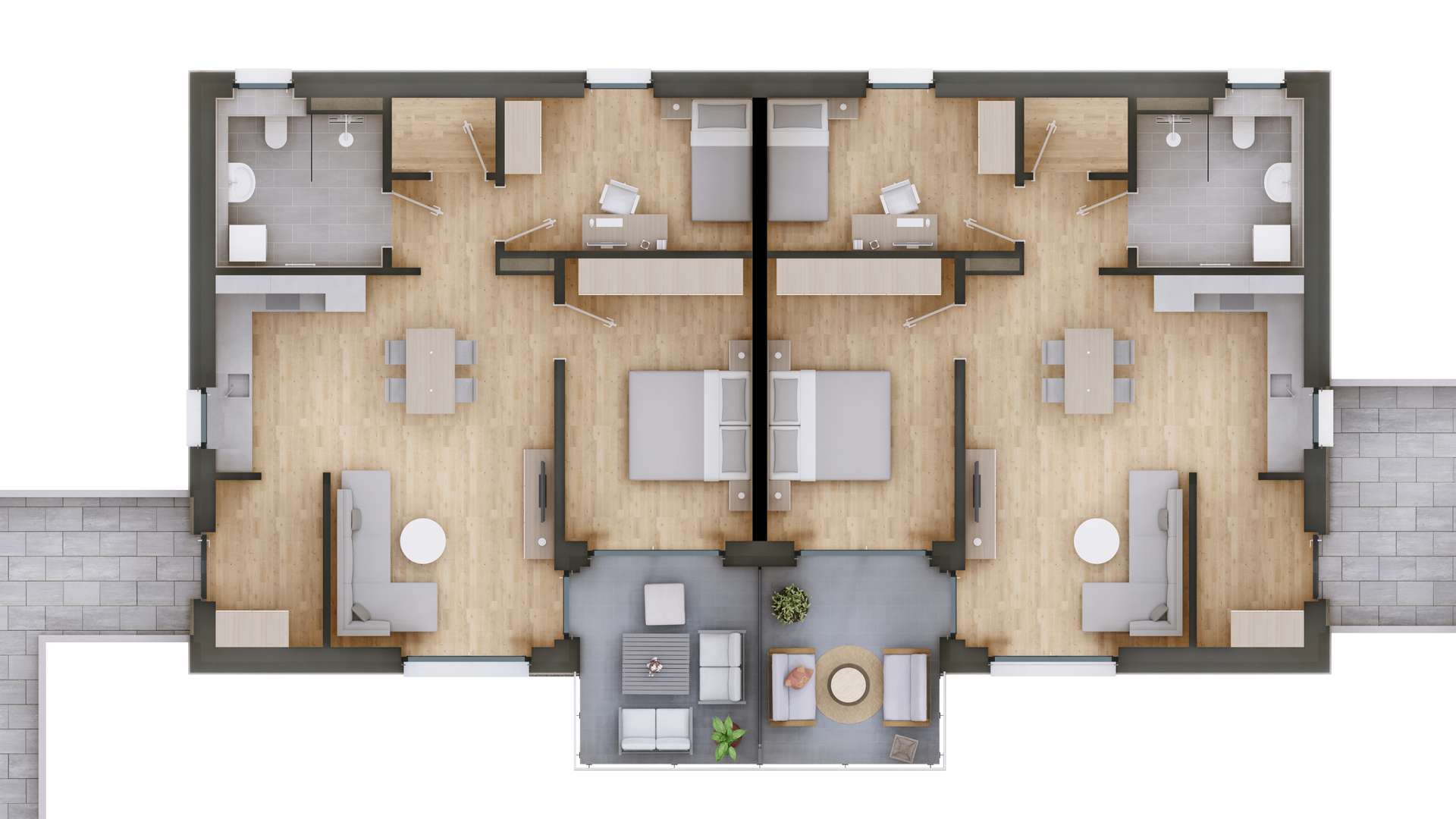 Obergeschoss Haus 6 - Wohnen im Herzen Niederbayerns