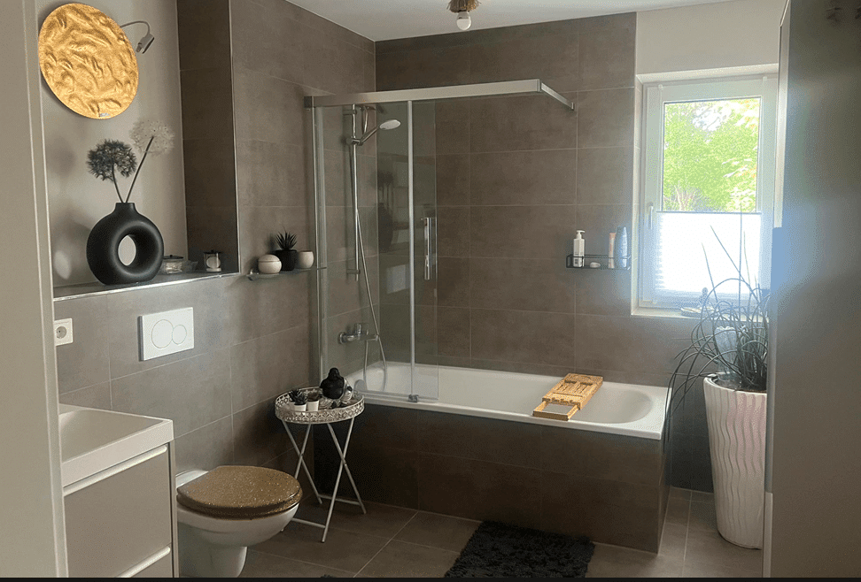 Badezimmer - Moderne 3-Zimmer-Wohnung in Ruhmannsfelden