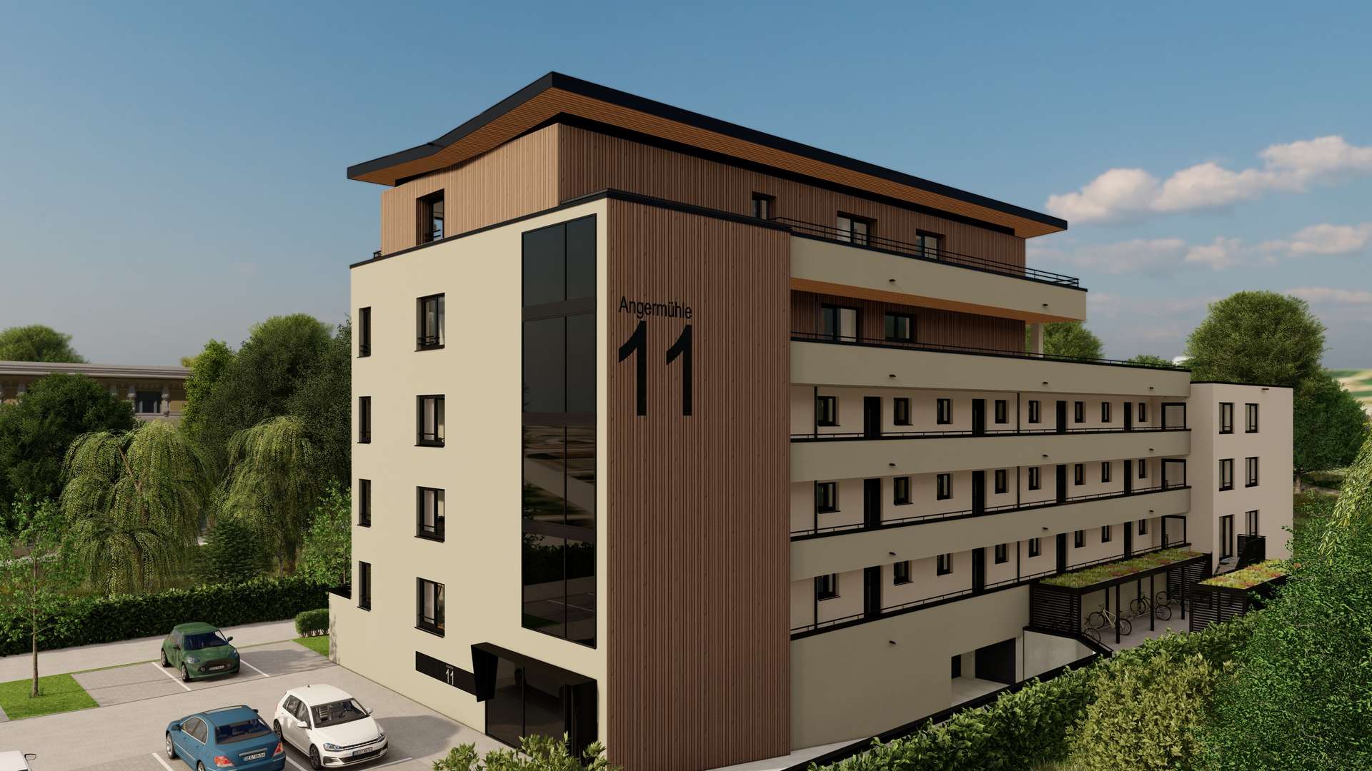 Außenansicht - Moderne 2,5-Zimmer-Neubauwohnung in Deggendorf – Erstbezug