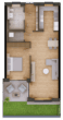 Wohnung 02 - Wohnen an der Angermühle, 2-Zimmerwohnung in KFQ QNG Bauweise