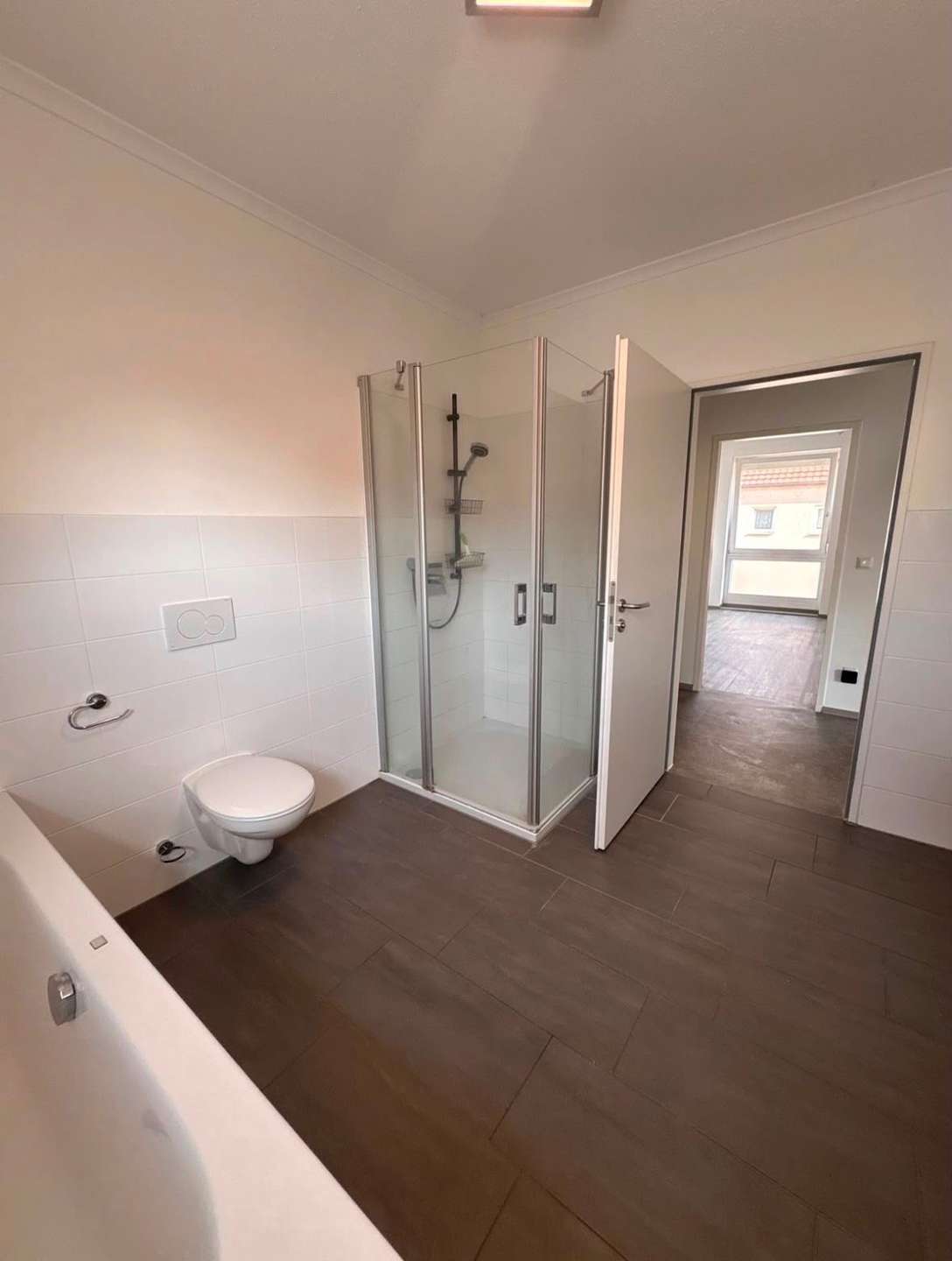 Badezimmer - Schöne, helle Wohnung im Erdgeschoss in Landau a. d. Isar