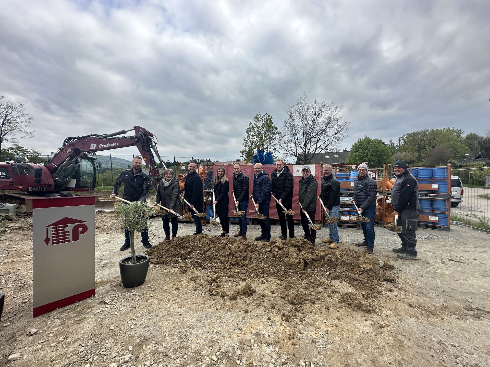 4_BG_Lalling_Spatenstich - Baugrundstücke Am Jägerhölzl II, Lalling