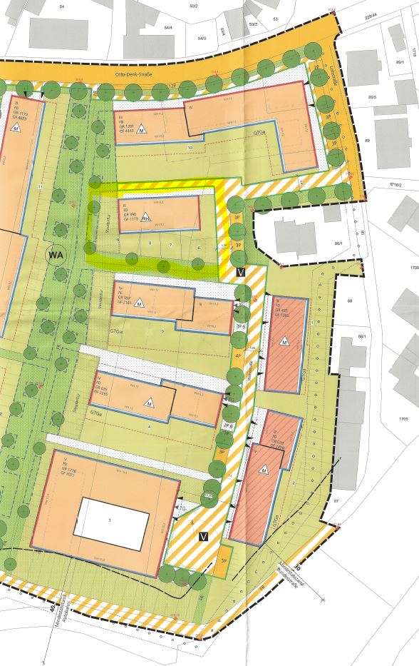 B-Plan Schachinger - Baugrundstück für Reihenhäuser in den Schachinger Gärten