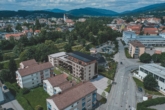 Drohnenansicht 1 - Neubau 3-Zimmerwohnung mit Loggia in Deggendorf