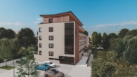 Ansicht_Nord-Ost - Neubau 3-Zimmerwohnung mit Loggia in Deggendorf