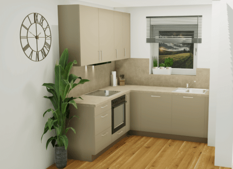 Moderne 2-Zimmer-Wohnung- Erstbezug, 94405 Landau an der Isar, Etagenwohnung