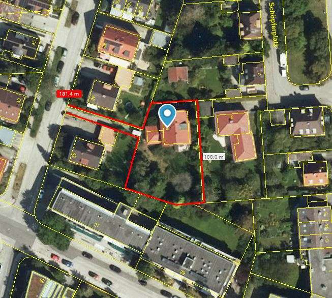 Außenansicht - Großzügigem Grundstück mit Bestand inkl. Genehmigung für 4 DHH