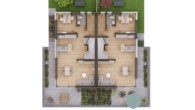 Erdgeschoss - Neubau Doppelhaushälfte mit Fernblick in Lalling