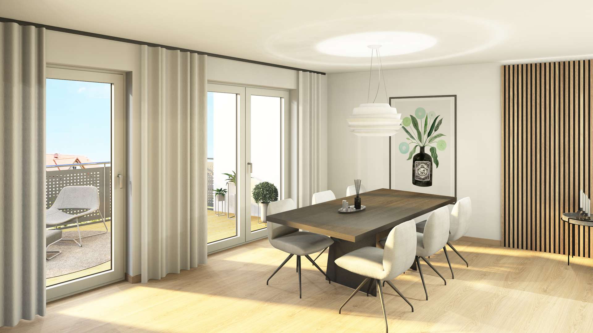 Ansicht_5 - Neubauwohnungen in Haag i. OB – modern wohnen im Grünen, München ganz nah