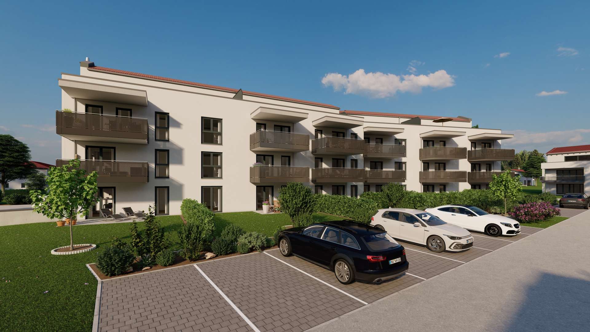 Ansicht_1 - Neubauwohnungen in Haag i. OB – modern wohnen im Grünen, München ganz nah