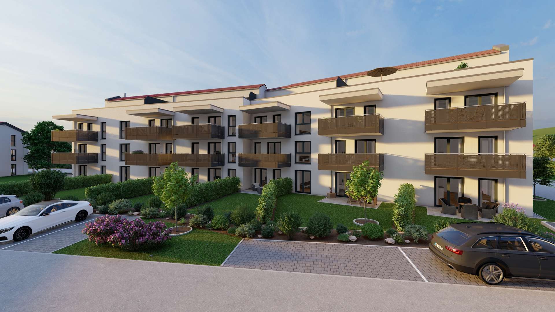 Ansicht_3_V1 - Neubauwohnungen in Haag i. OB – modern wohnen im Grünen, München ganz nah