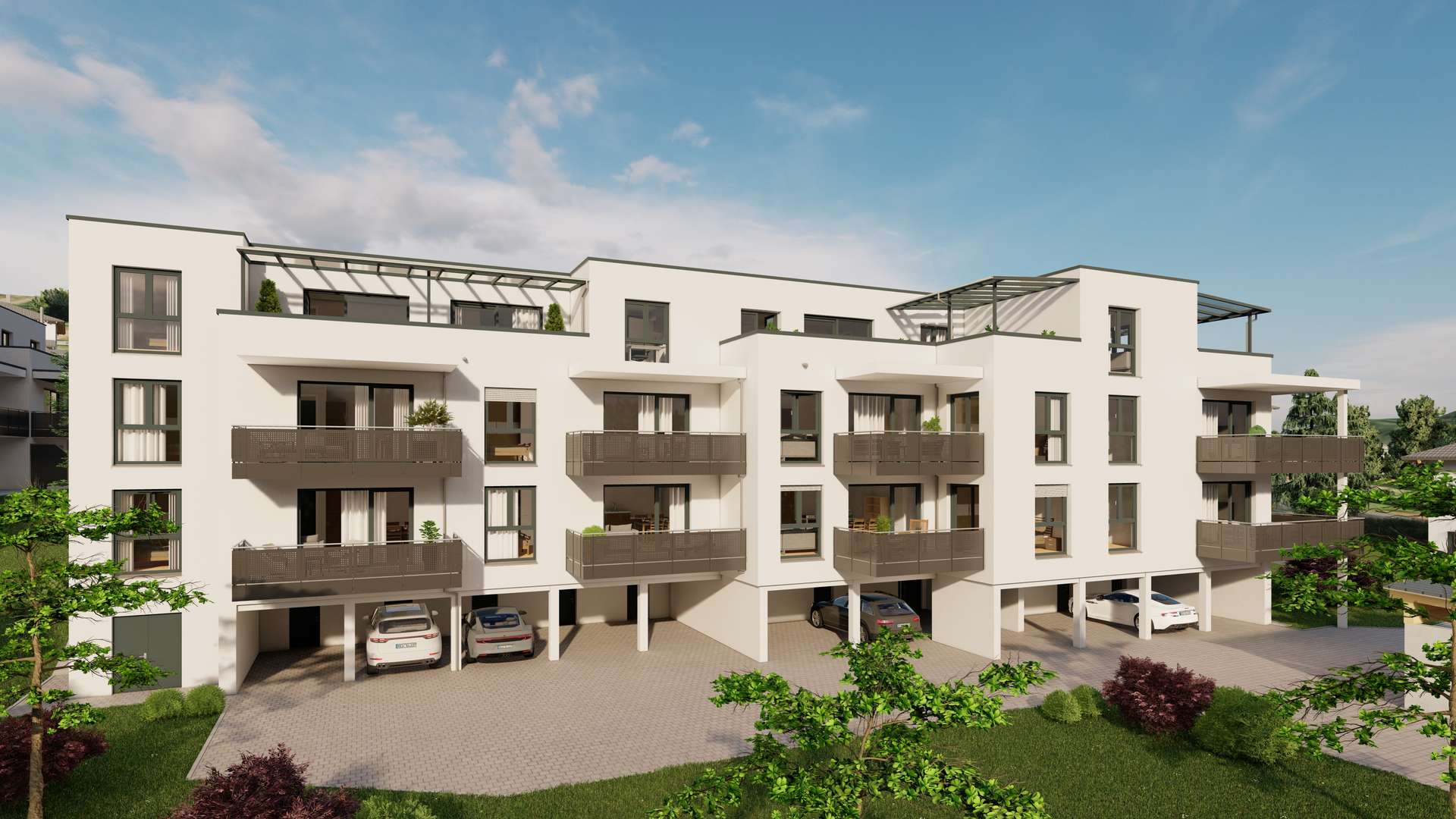 Außenansicht - Attraktive 3-Zimmer-Wohnung mit Balkon in Regen