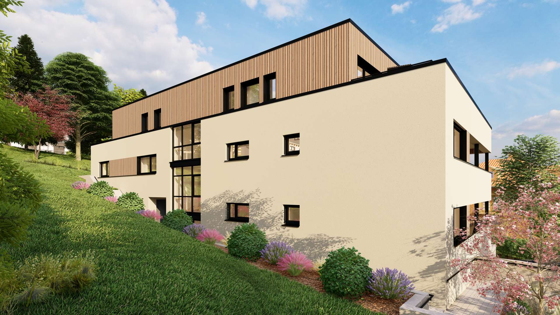 01_Ansicht Norden - Exklusive Stadtwohnungen in zentraler Lage