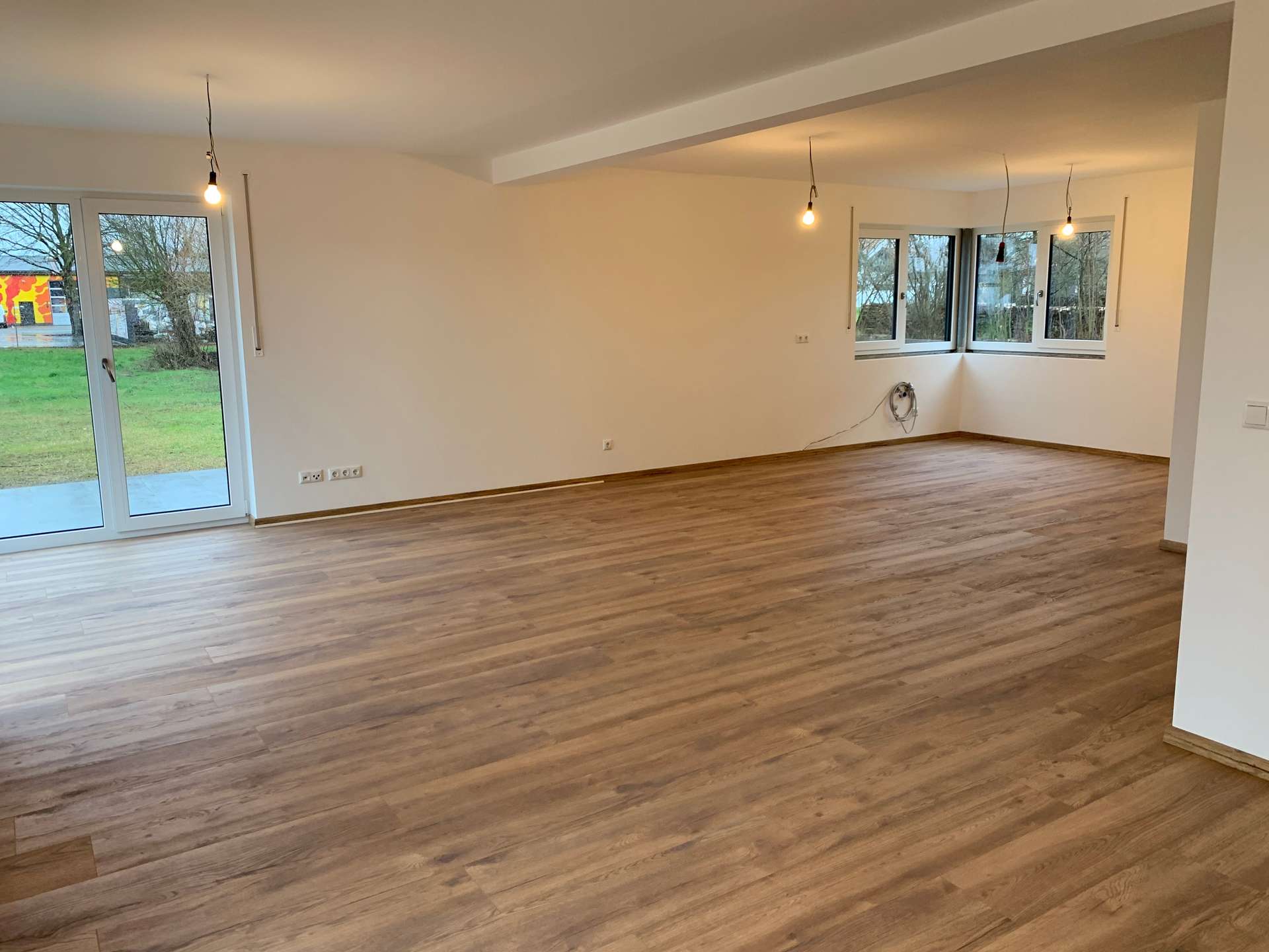 Wohnzimmer - Schöne, helle Doppelhaushälfte in Landau a. d. Isar
