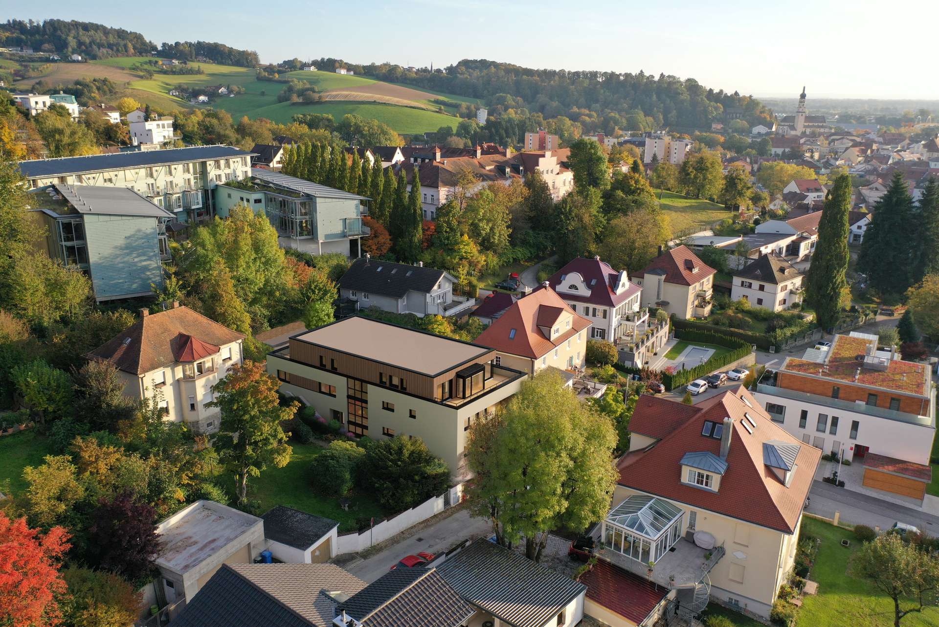 Ansicht 5 - Exklusive Neubauwohnung mit Stadtblick in Deggendorf