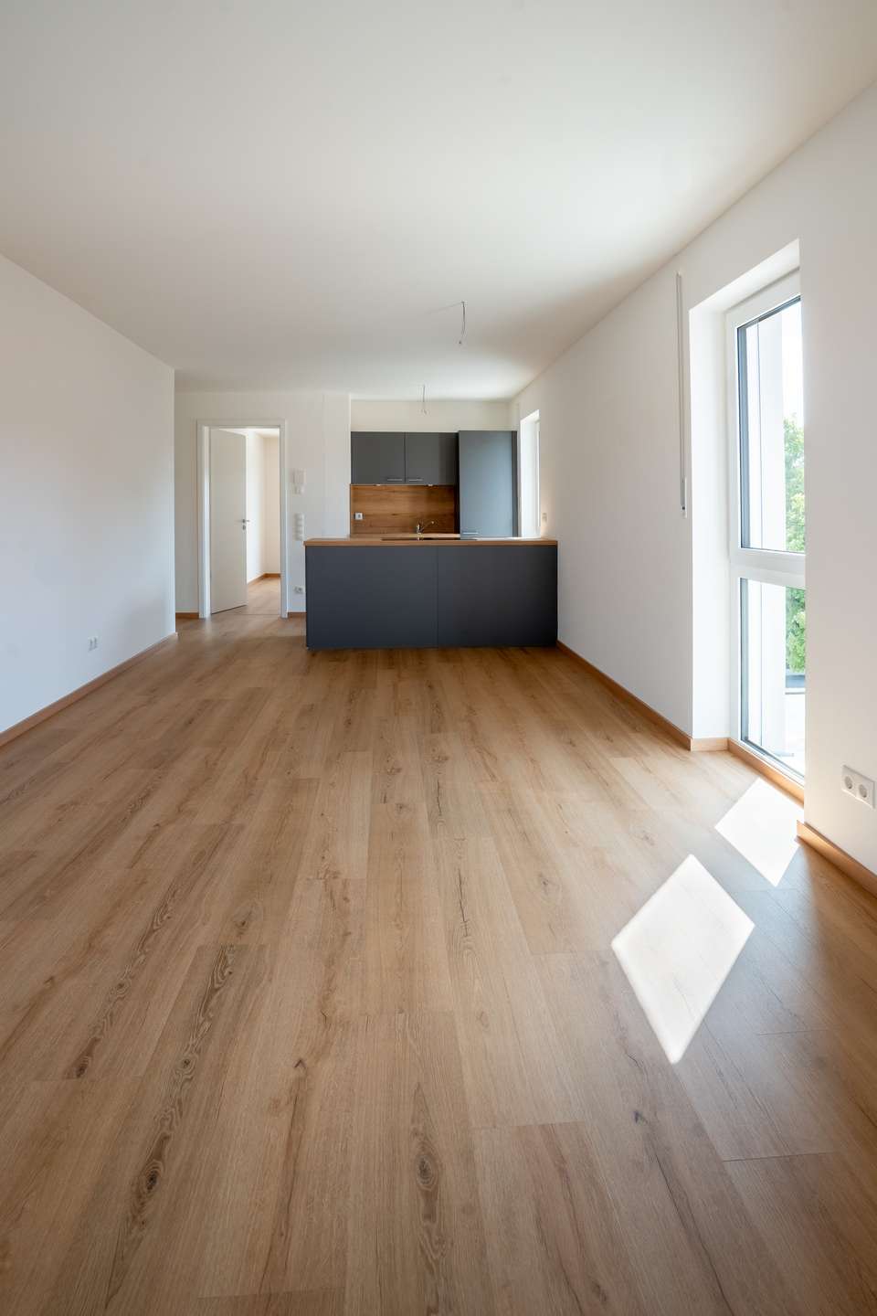 Wohn-/Esszimmer - Neubauwohnungen in Haag i. OB – modern wohnen im Grünen, München ganz nah