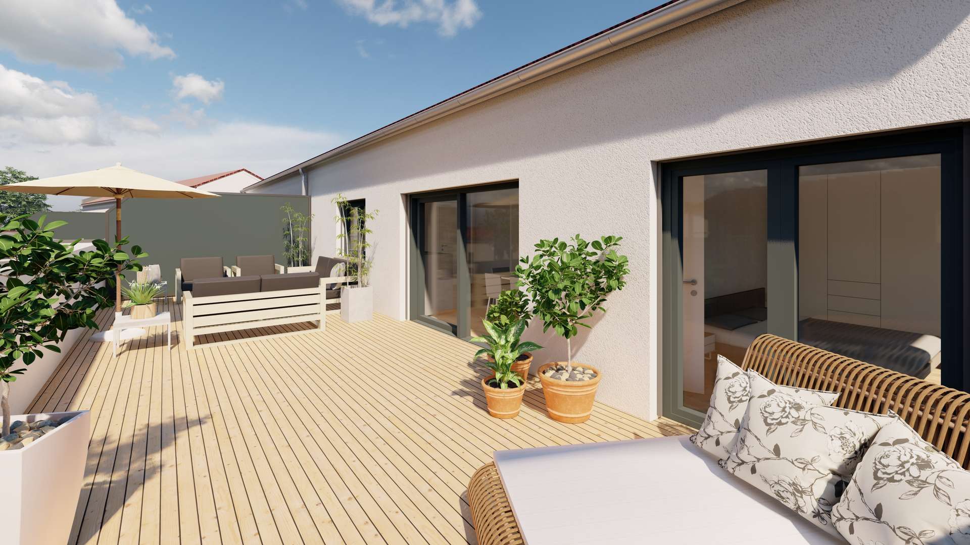 Ansicht_12 - Neubauwohnungen in Haag i. OB – modern wohnen im Grünen, München ganz nah