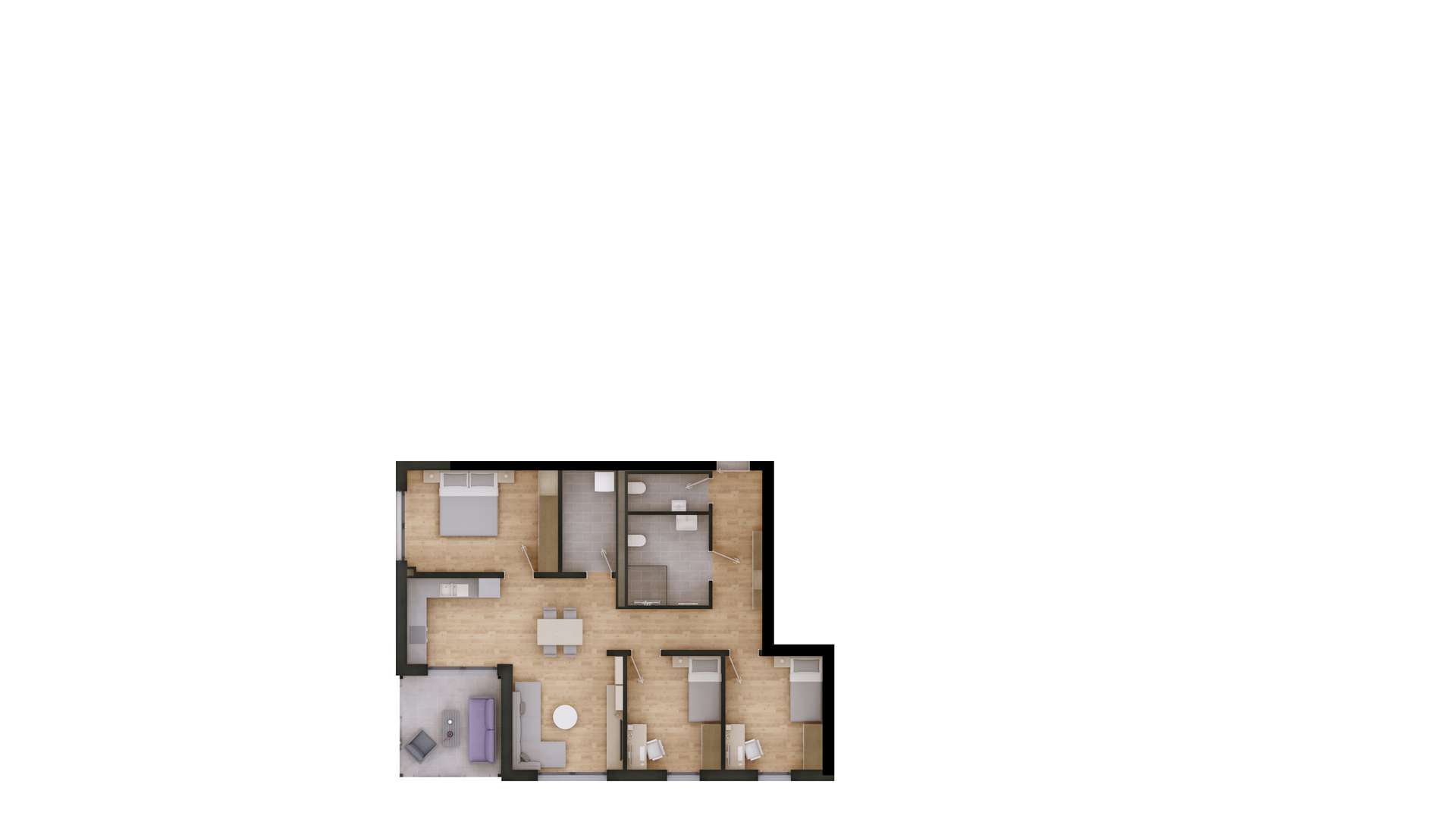 Wohnung 1 - Moderne Gartenwohnung in Plattling-Erstbezug