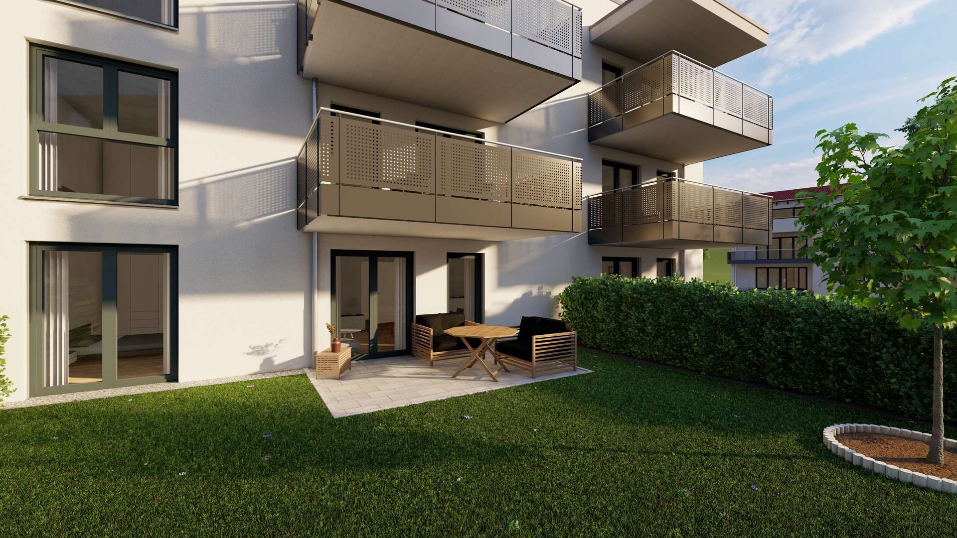 Ansicht_11 - Neubauwohnungen in Haag i. OB – modern wohnen im Grünen, München ganz nah