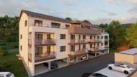 2_Ansicht Nordwesten V1 - Stilvolle Wohnungen mit Fernblick in Hunderdorf
