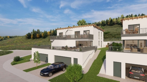 Sonnige DHH in Hunderdorf mit Traumblick. Fertigstellung Ende 2025, 94336 Hunderdorf, Doppelhaushälfte