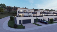 Ansicht_2_V2 - Sonnige DHH in Hunderdorf mit Traumblick. Fertigstellung Ende 2025