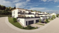 Ansicht_1_V2 - Sonnige DHH in Hunderdorf mit Traumblick. Fertigstellung Ende 2025